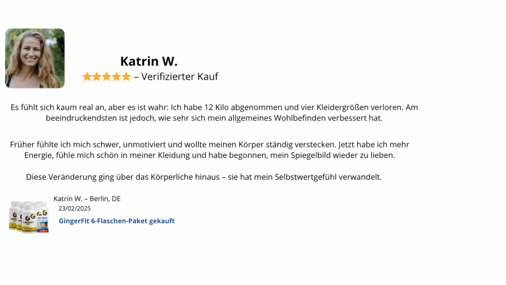 Echte-GingerFit-Benutzer-