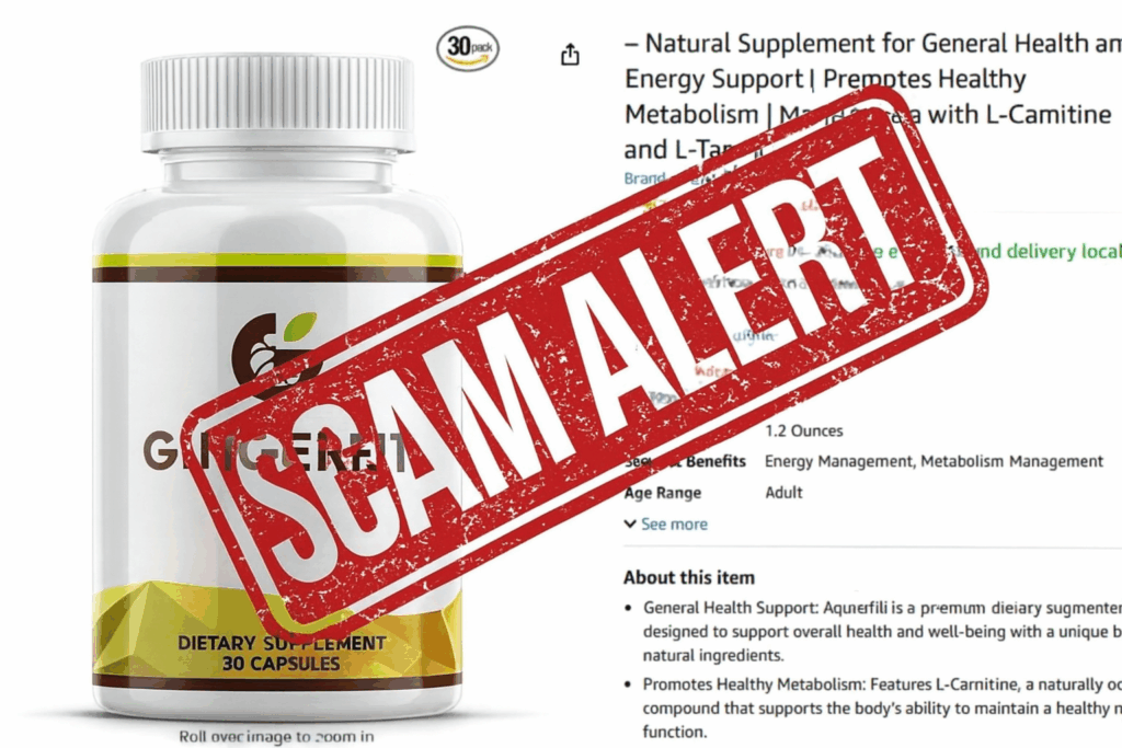 GingerFit-Scam